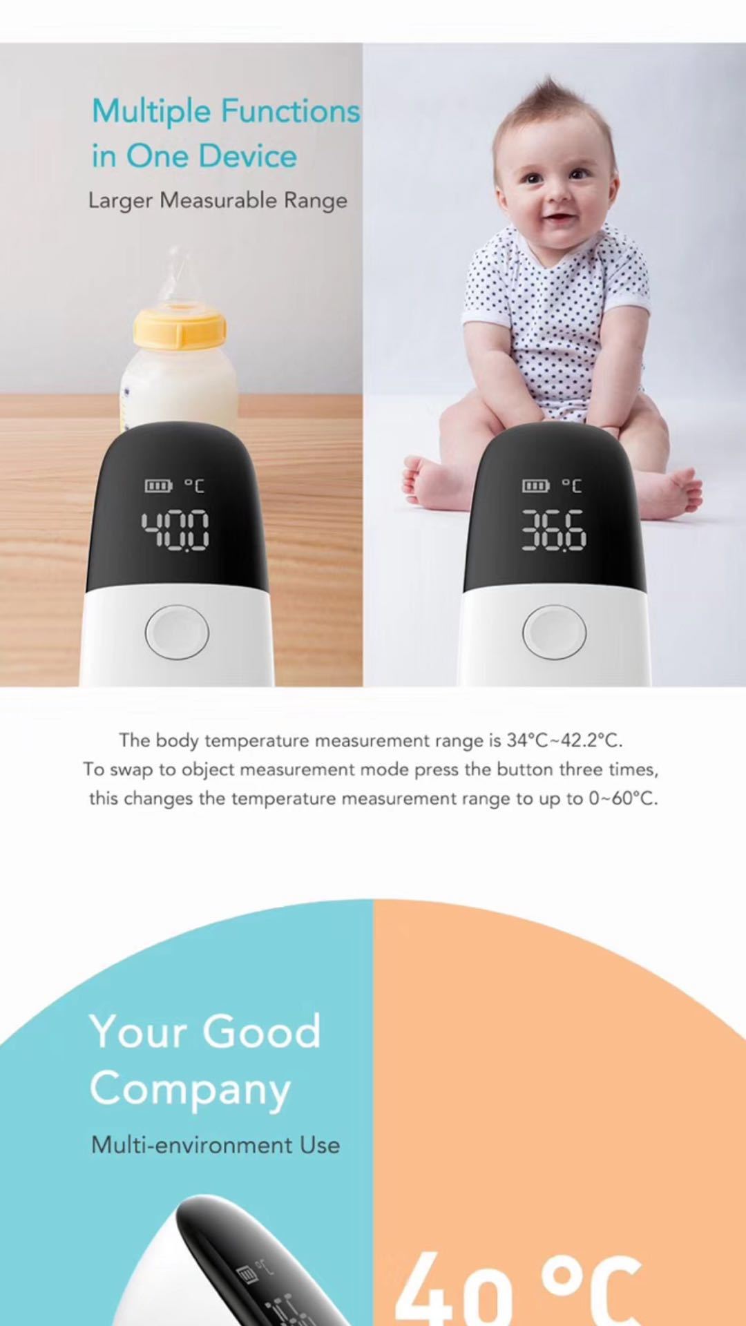 Smart Infrared Thermometer