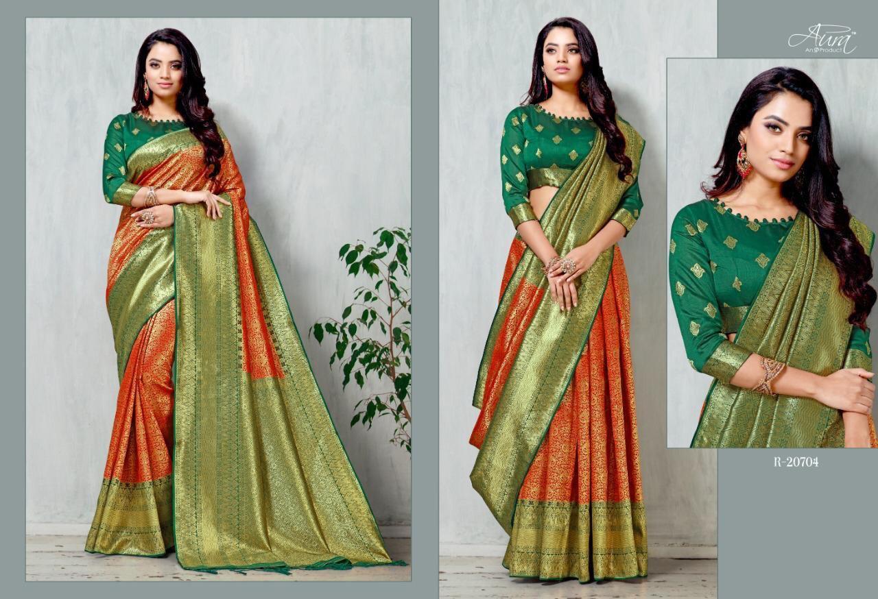 Multi Fancy Art Silk Saree