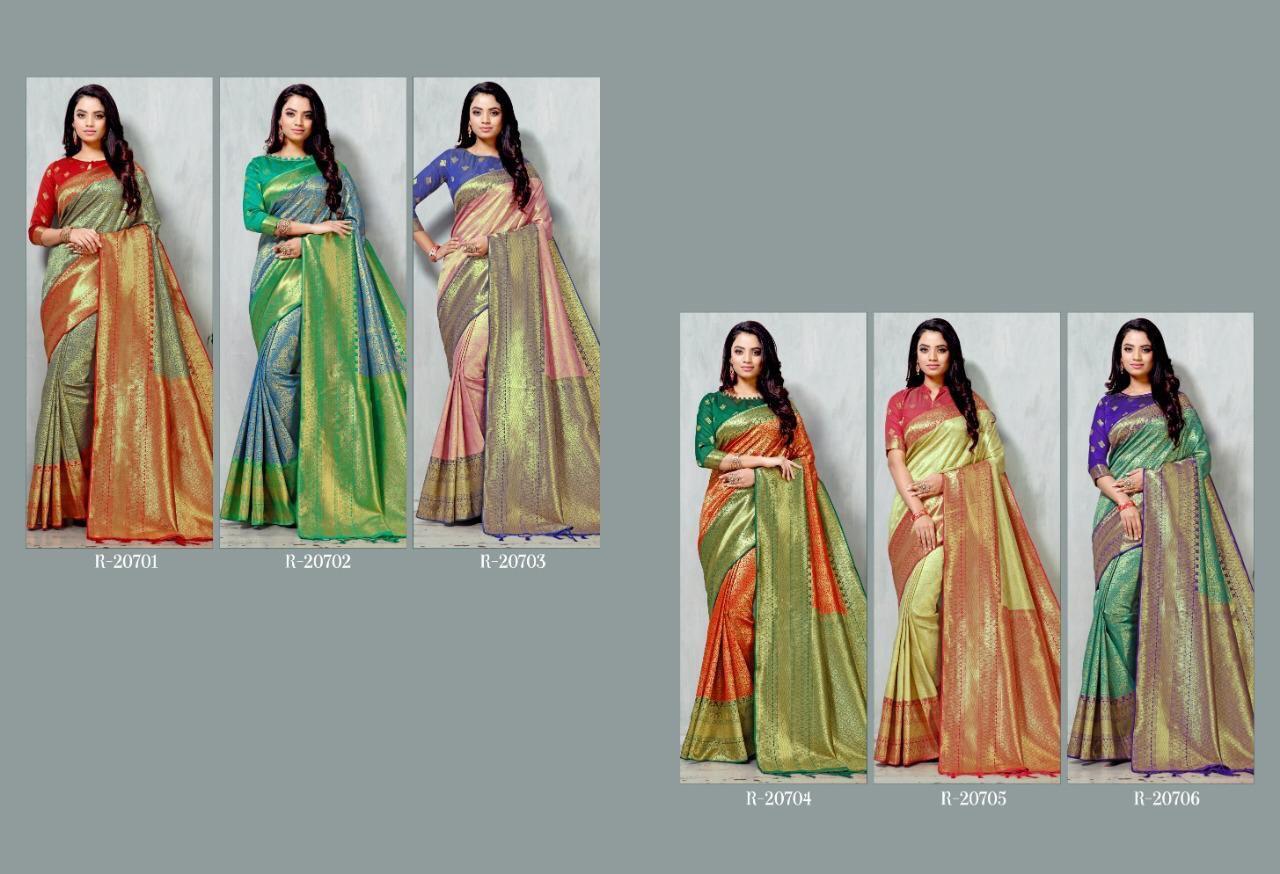 Multi Fancy Art Silk Saree