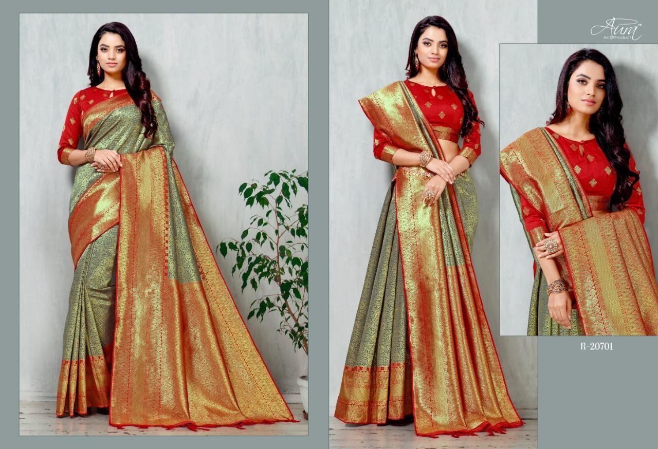 Multi Fancy Art Silk Saree