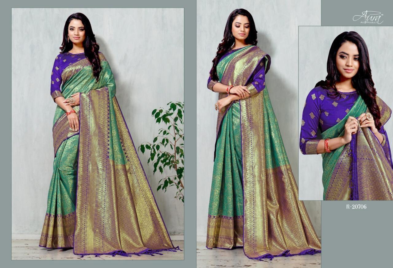 Multi Fancy Art Silk Saree