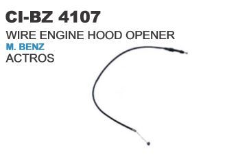 Wire Engine Hood Opener M Benz Truck Actros - Durable Material, Compatible with 4 Wheeler Vehicles | Warranty Included, Reliable Operation