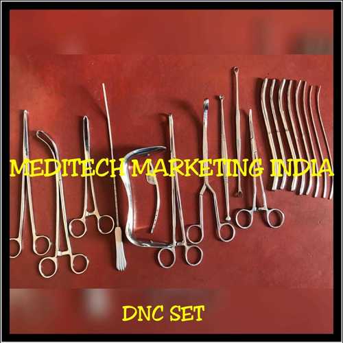 Dnc Set - Steel Surgical Instruments Set | New Condition, 12 Pieces Per Pack, Free Shipment On Bulk Purchase