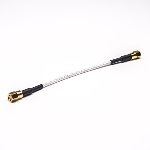 RG316 के साथ कनेक्टर एसएमसी केबल असेंबली स्ट्रेट फीमेल