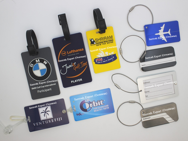 Metal Luggage Tags - Aluminum