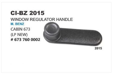 Window Regulator Handle M Benz - Local Part No: 1106 | Vehicle Type: 4 Wheeler, Warranty Included