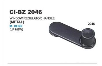 Window Regulator Handle M Benz - Local Part No: 1153 | 4 Wheeler, Warranty Included