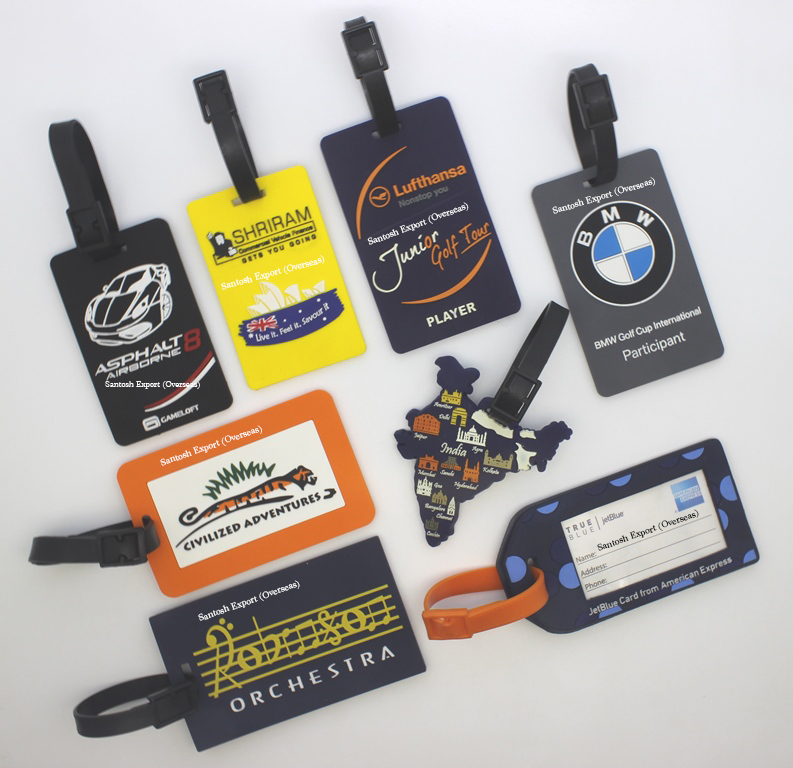 Luggage Tag - Aluminum, 90x60mm, All Colors | Handcrafted Design, Customized Attachments For Enhanced Brand Visibility And Promotion