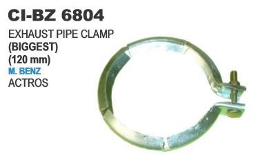 एग्जॉस्ट पाइप क्लैंप (सबसे बड़ा 120 मिमी) एम बेंज एक्ट्रोस वाहन का प्रकार: 4 व्हीलर