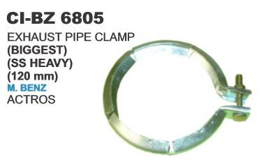 निकास पाइप क्लैंप (सबसे बड़ा एसएस भारी 120 मिमी) एम बेंज एक्ट्रोस