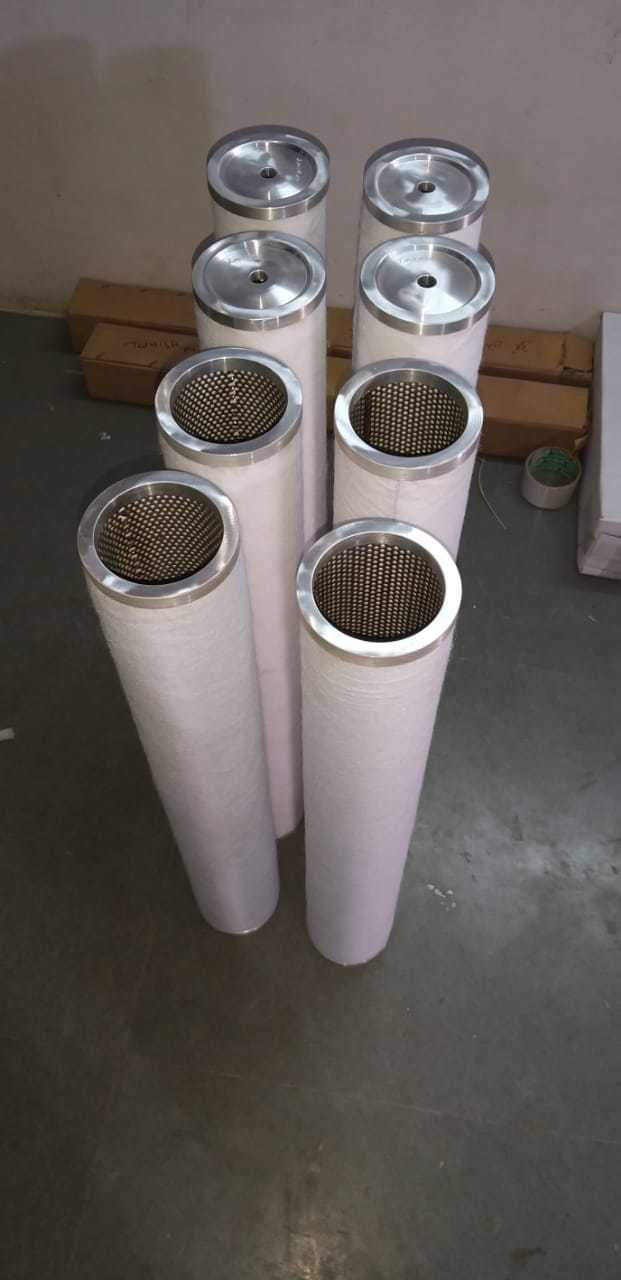 Air Filter Elements - Stainless Steel, Up To 30" Nb, Customized Color | 99% Efficiency, High Dirt Load Holding Capacity, Manual Operation