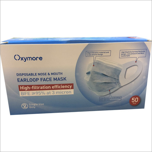 ईयरलूप फेस मास्क