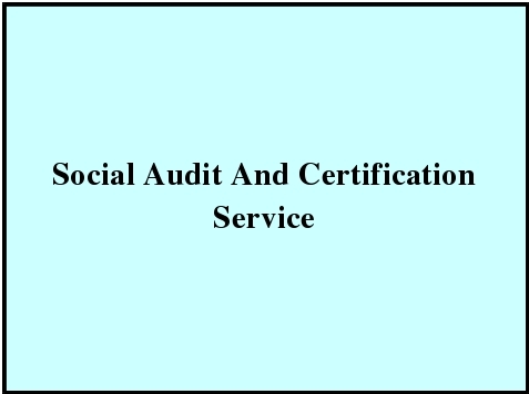 Social Audit & Certification