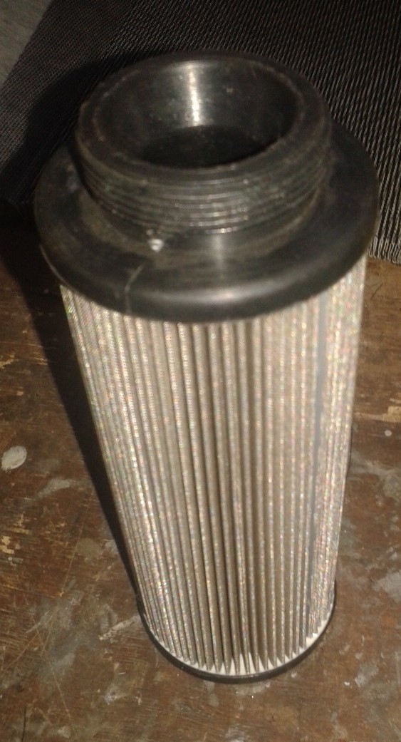Hydraulic Liquid Filter - Synthetic And Stainless Steel Wire Mesh, 42x40x50 Cm, Green, High Temperature Resistance Up To 200°c, Bypass Arrangement For Oil Filtration