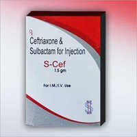 1.5 Gm Ceftriaxone And Sulbactam For Injection