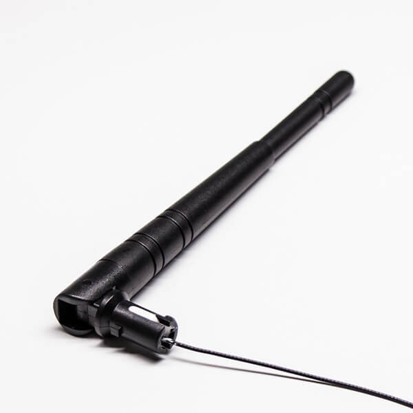 2.4g 3dbi Wi-fi Antenna Ipex Black Outdoor L 100mm For Panel Mount
