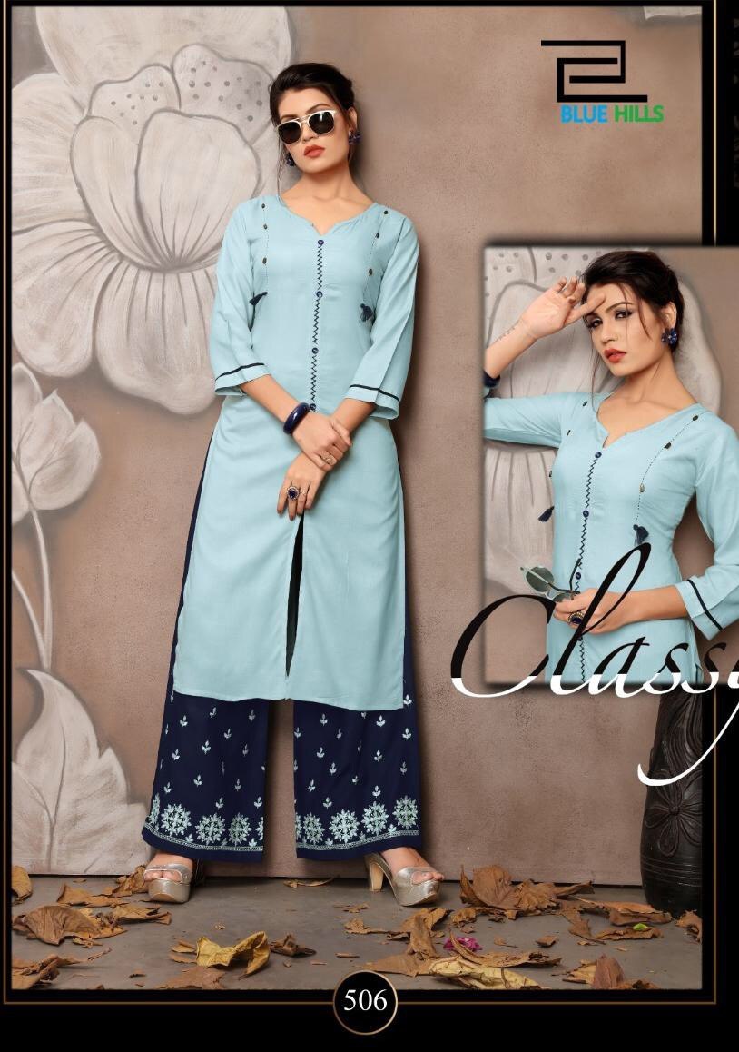 D.milk Silk Vol 1 Top And Plazzo - 14 Kg Rayon Fabric, Embroidered Heavy Work, Ladies Sizes L-xl-xxl, Multi-color, 3/4 Sleeve, Trendy Ethnic Wear, Anti-wrinkle, Breathable, Waterproof