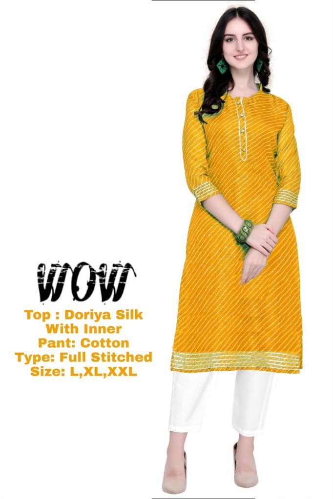 Kurti With Pant Bust Size: 40  Centimeter (Cm)