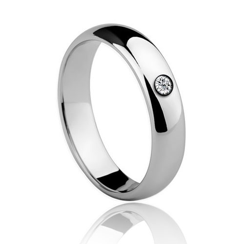 Party Silver Solitaire Rings For Men