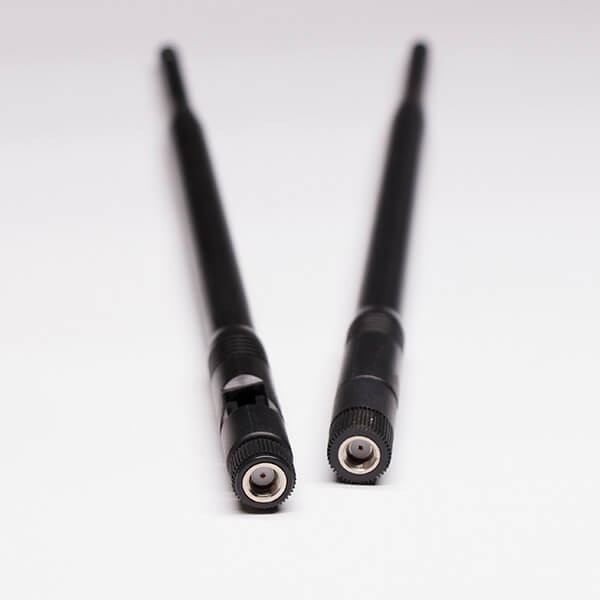 7dbi Wifi Antenna 2.4g Black With Rp-sma Plug For Wireless Router