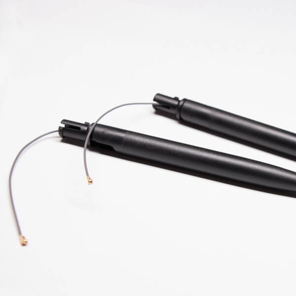 External Wifi Antenna 5dbi 2.4ghz Black Wireless With Ipex Coax Cable