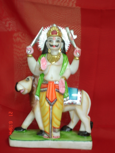 Budh Dev Marble Murti