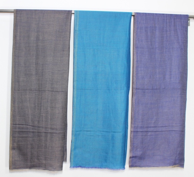All Color Pashmina Zari Reversable Stole