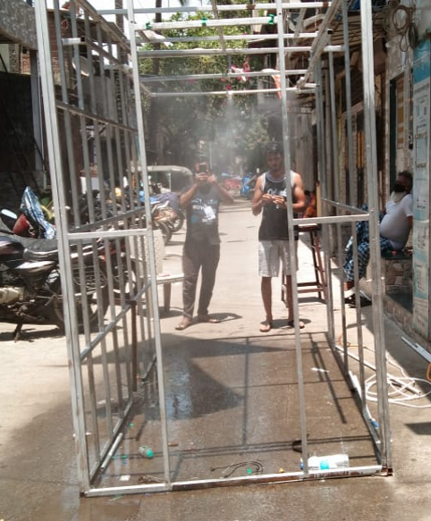 Sanitization Tunnel - High-efficiency Design | Protects Against Covid-19, Ensures Safe Entry