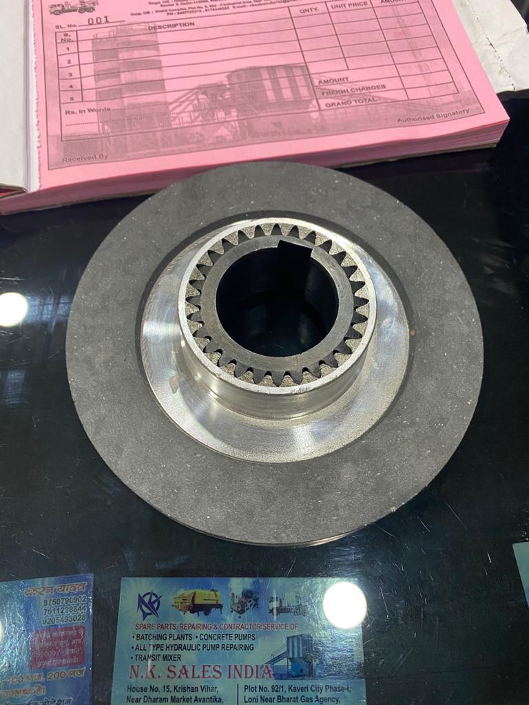 Tower Crane Brake Disc - High Efficiency, Manual Power Source | Multicolor Finish, Industrial Use, Warranty Included
