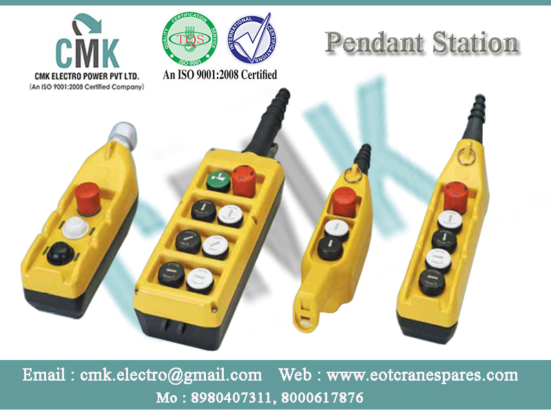 Yellow Crane Push Button