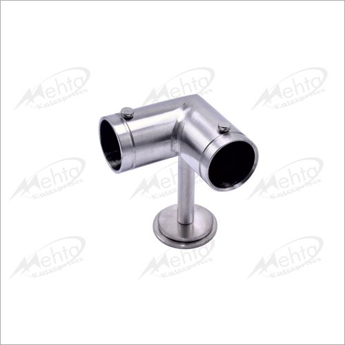 Curtain Bracket Elbow Support - Stainless Steel, Matte Finish | Durable Metal Construction for Enhanced Performance and Stability