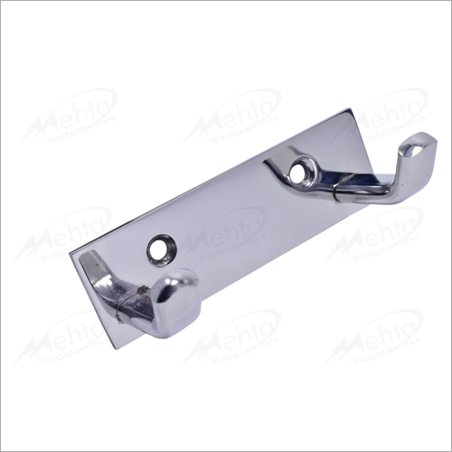 Furniture Fitting (Khooti No.16) - Stainless Steel 2, 3, 4, 5, 6, 8-Hook Cloth Hanger | Matte Finish, Durable Design