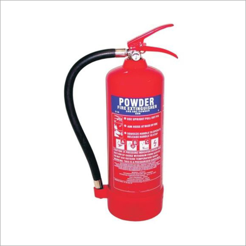 ABC Type Fire Extinguisher - Mild Steel Design, Red Finish | Ideal for Office, Hospital, Mall Fire Safety