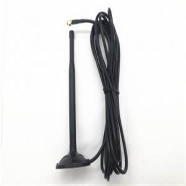 Screw Mount Base 4g Lte Antenna 2 Dbi Gain Rg 58 Cable With Sma Male