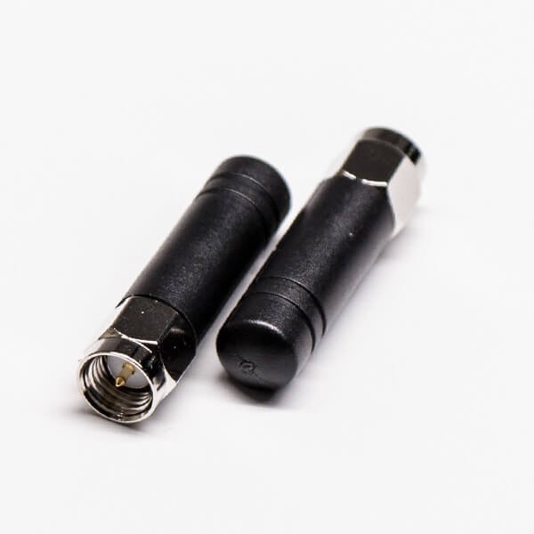 2.4g Antenna Small Pepper Module Straight Sma Male Black With Nickel Plating