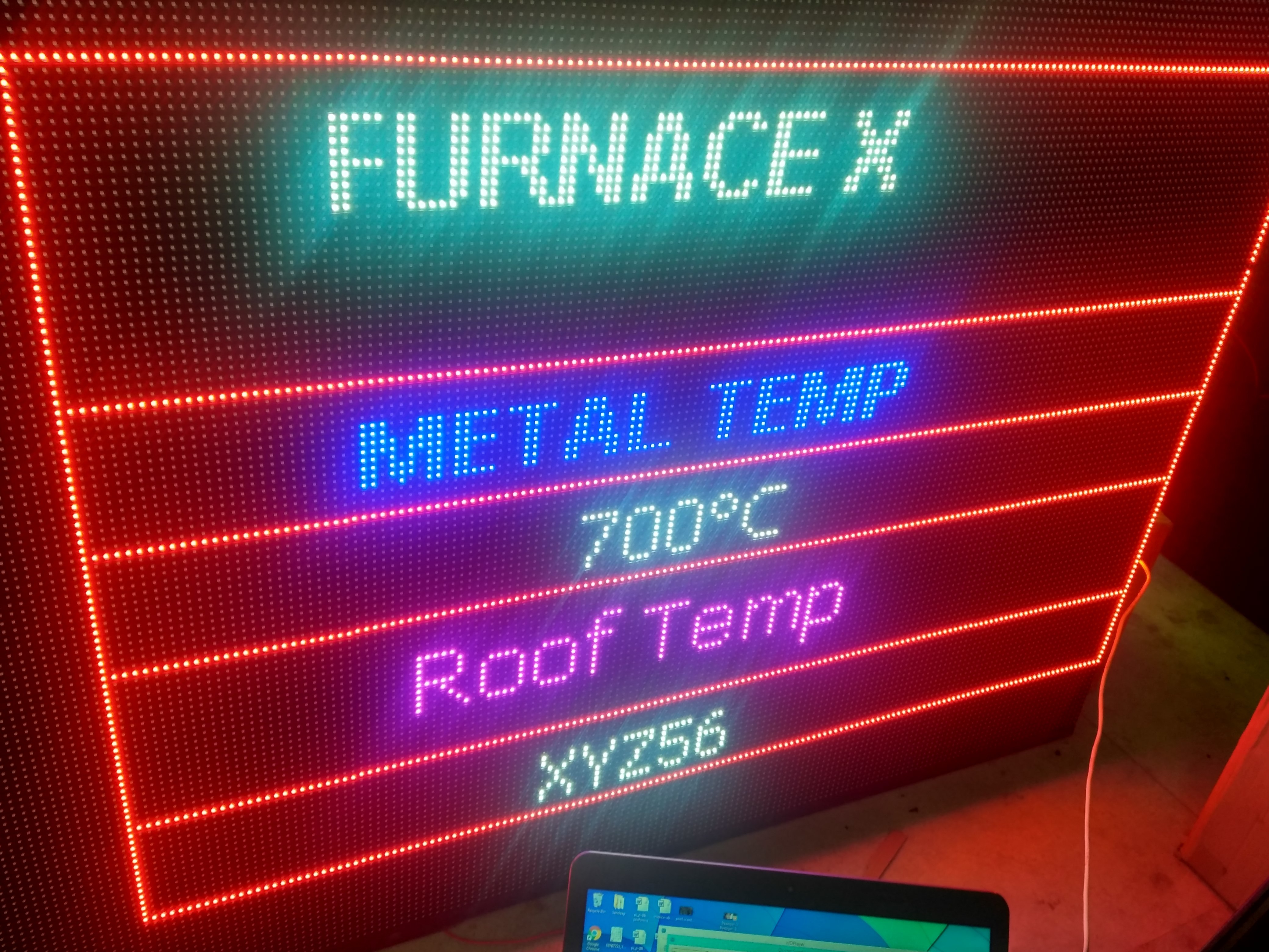 Moving- Scrolling Led Display Board Application: Advertisements