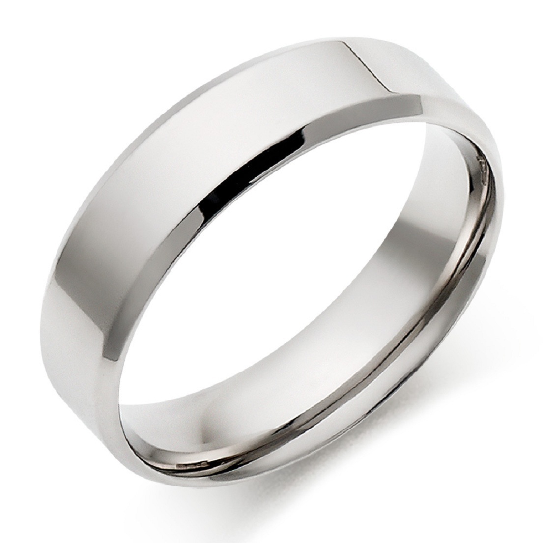 Party Plain Silver Ring For Men