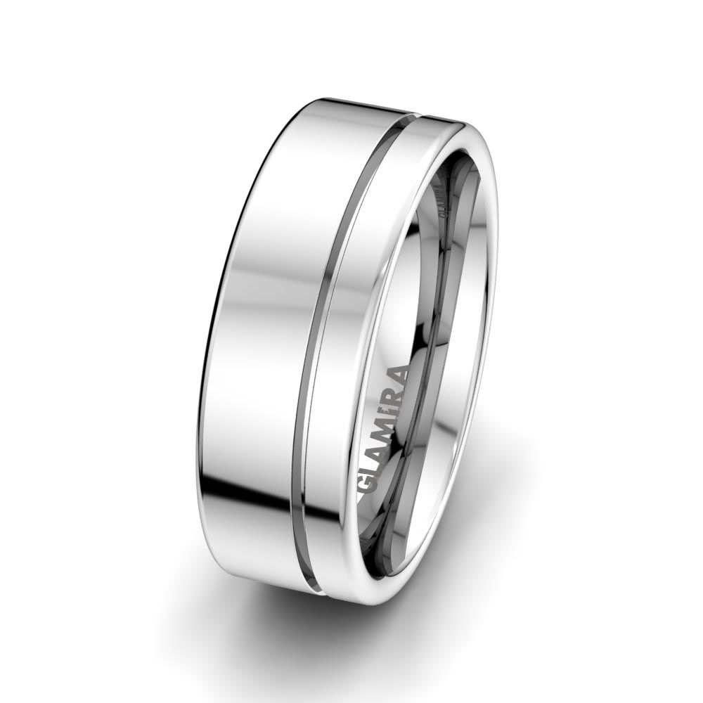 Party Plain Silver Ring For Men