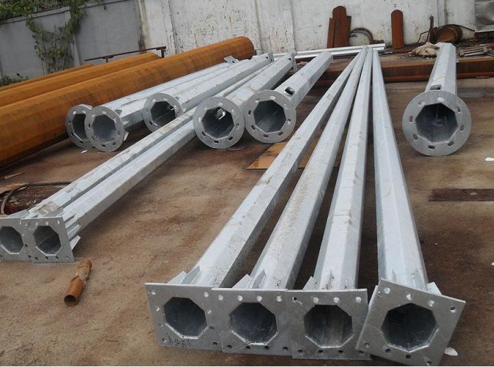 Sliver Gi Octagonal Pole