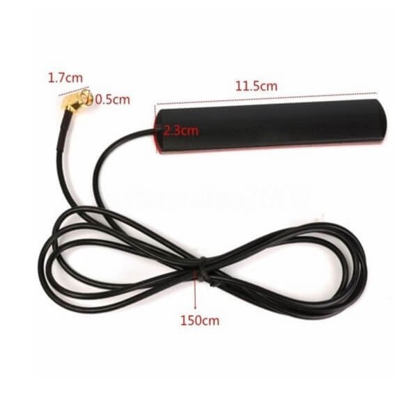QUU 433MHz Antenna 5dbi Male RG174 Cable GSM GPRS 1 5M Magnetic Base For Ham Radio I.293603665