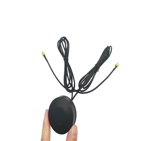 High Gain 4g Lte Antenna Gps Dual Band Navigation Combined Aerial With Sma Male Connector 1m
