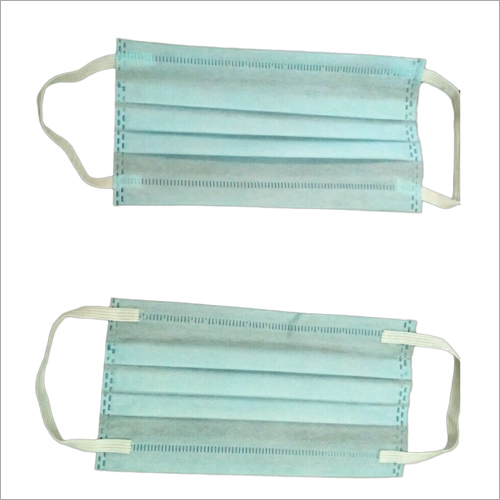 Surgical Face Mask - Disposable, Standard Size | Sky Blue, Rectangle Shape, Non-sterilized, Waterproof Not Applicable