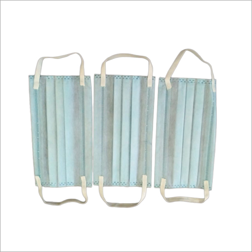 Surgical Face Mask - Disposable, Standard Size | Sky Blue, Rectangle Shape, Non-sterilized, Waterproof Not Applicable