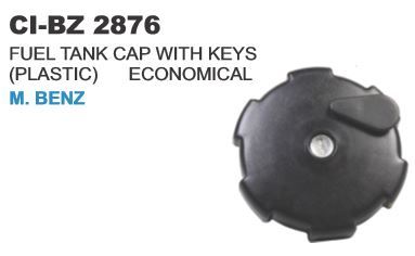 Fuel Tank Cap with Keys M Benz - Durable Plastic, 4 Wheeler Compatibility | Warranty Included, Easy Installation