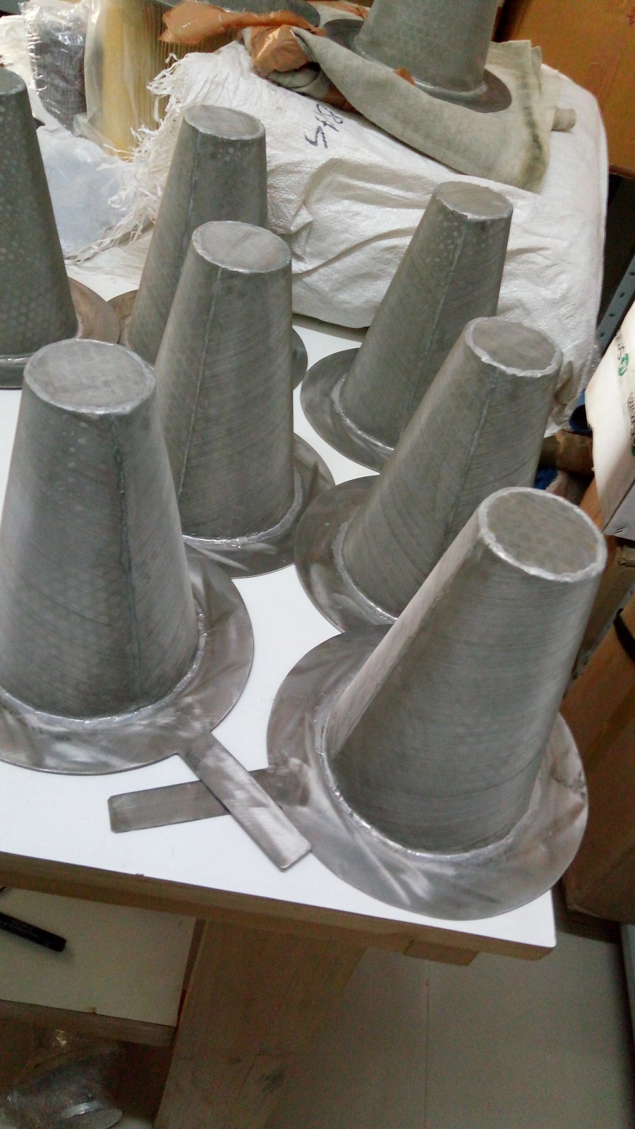 Mild Steel Conical Filters