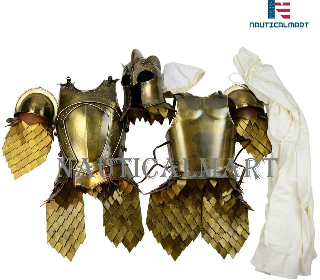 Steel Nauticalmart Medieval Kingsguard Armor Set With Display Stand