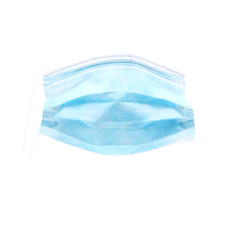 Disposable Face Mask - Melt Blown & Non-woven Fabric, 175x95mm Blue | Ce & Fda Certified, Anti-bacterial, Suitable For All Ages, Storage In Dry Place