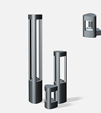 Garden Bollard Lights Application: Home