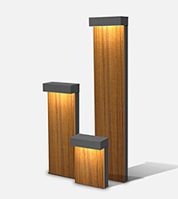 Garden Bollard Lights Application: Home
