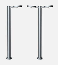 Garden Bollard Lights Application: Home